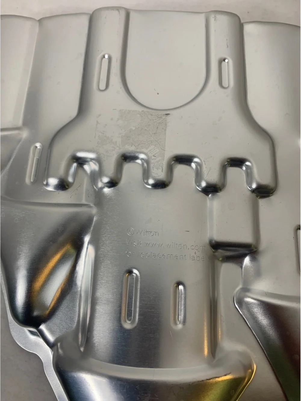 Wilton Castle Shaped Cake Pan Aluminum Baking Mold